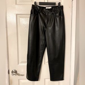 Abercrombie & Fitch the ankle straight ultra high rise